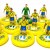 Subbuteo Andrew Table Soccer Sweden 2021 National Team on WSB Professional bases